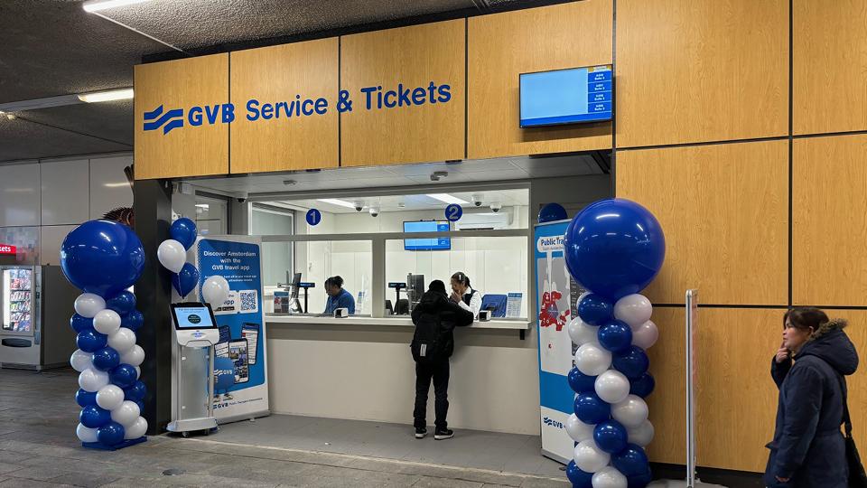 GVB Service & Tickets Station Zuid